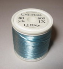 ������������� ���� Uni Floss 80 yds 600 1 �  lt blue